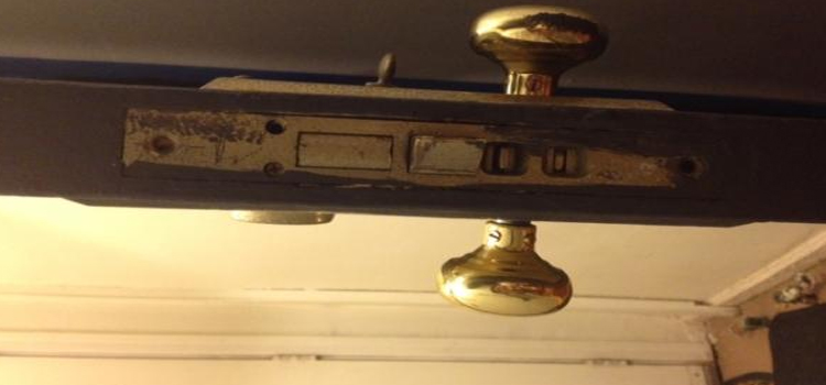 Old Mortise Lock Replacement in Arcata